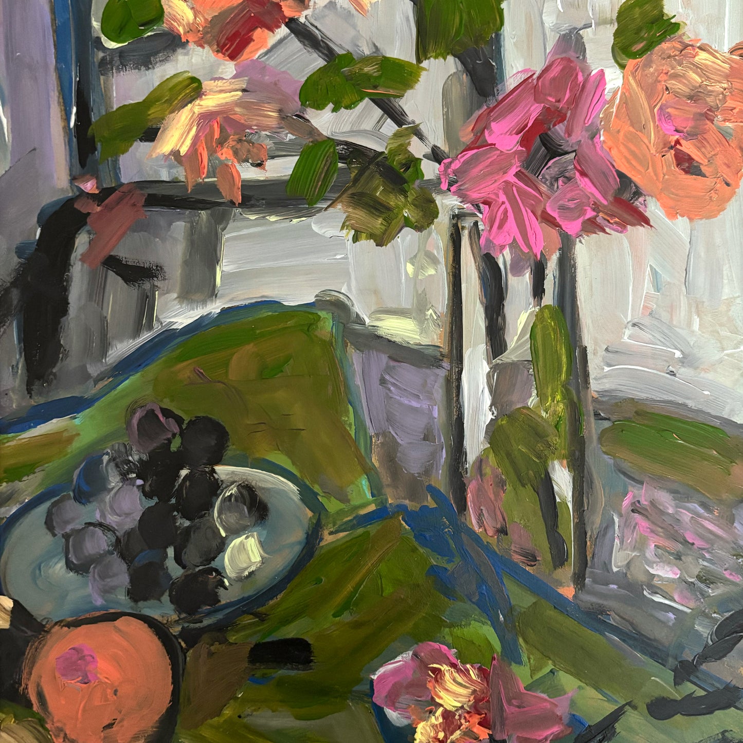 Flowers & Grapes