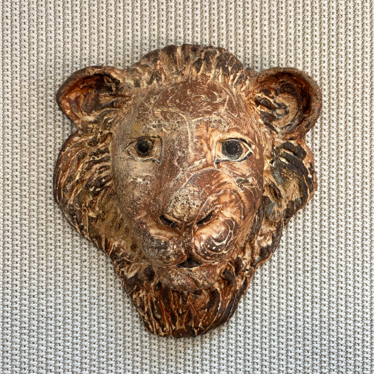 Lion's Head Wall Sculpture
